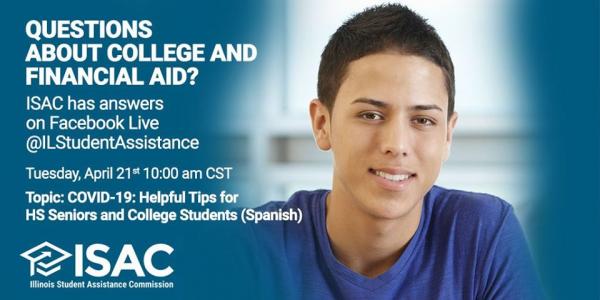 Image for event: ISAC Facebook Live: Covid-19: Helpful Tips (in Spanish) 