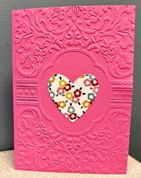 Image for event: Take-n-Make: Embossed Valentine Card