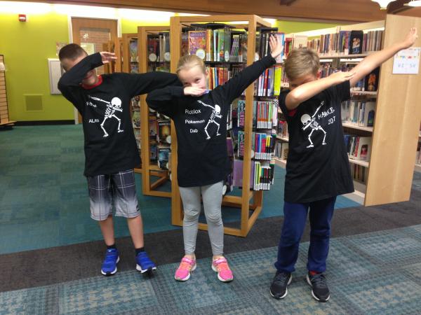 Glow In The Dark T Shirt Niles Maine District Library