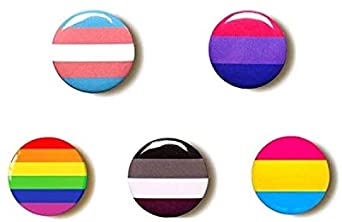 Image for event: Pride Flag Buttons