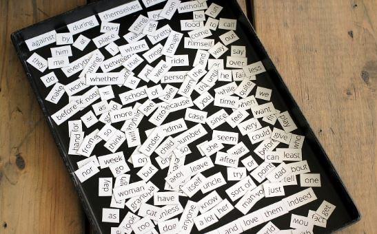 Image for event: Magnetic Poetry Boards