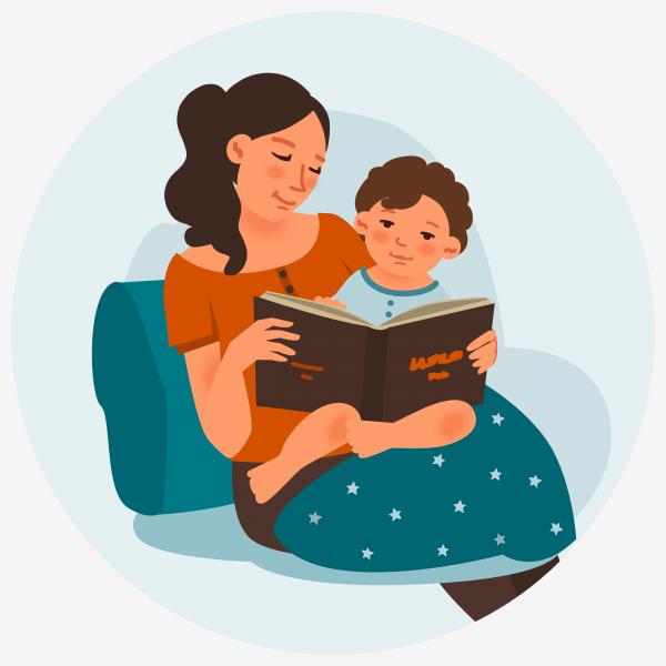 Image for event: Virtual: Read with Me: Bedtime Story