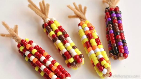Image for event: Take-n-make: Three Sisters Beaded Corn