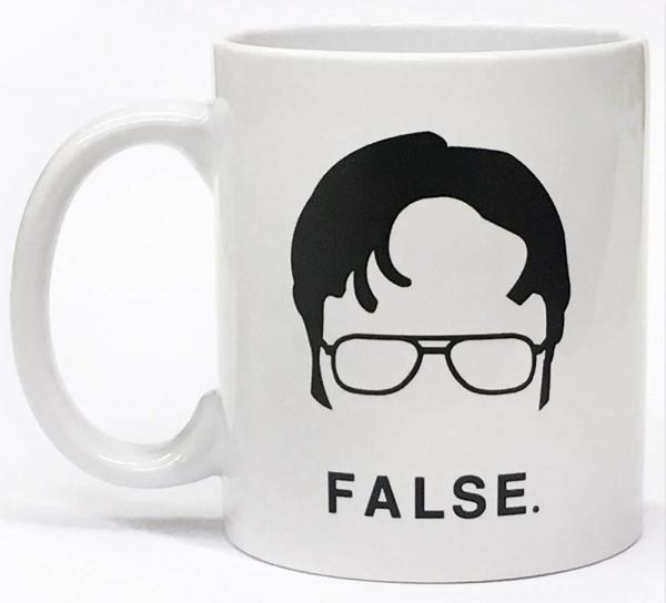 Image for event: Fact: Make a Dwight Schrute Mug